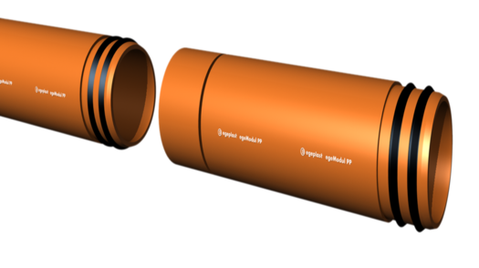 Hr modul kratkih cijevi od polipropilena za obnavljanje ili zamjenu ostecenih kanalizacija egeModul pp 670