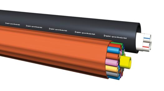 Hr sustav cijevi za snopove kabela ege com microduct multi 670